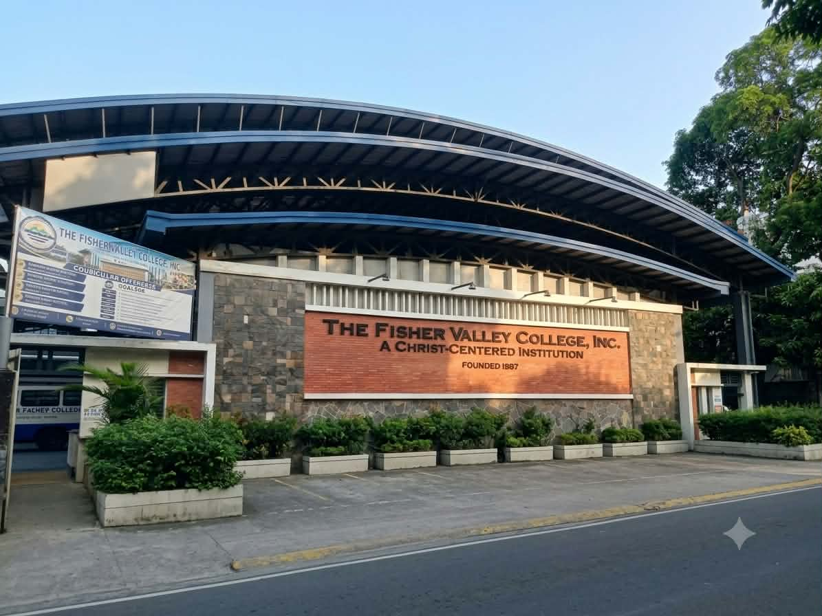 The Fisher Valley College campus building